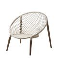 Chaise en macramé