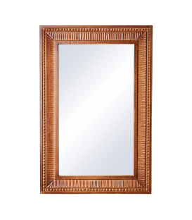 Miroir miroir en bois H90 cm - style rétro