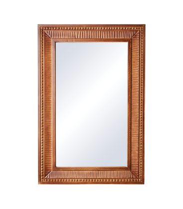 Miroir miroir en bois H90 cm - style rétro