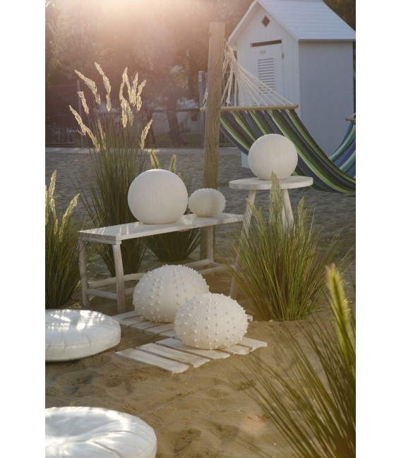 Lampe a poser boule porcelaine