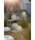 Lampe a poser boule porcelaine