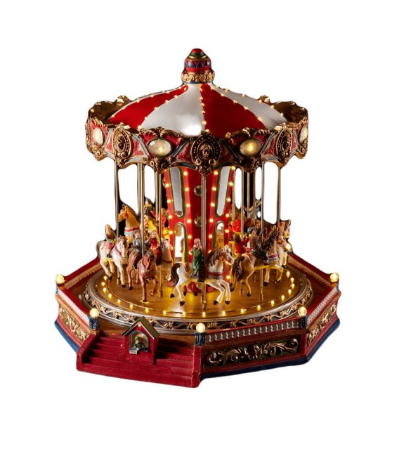 Carrousel EDG Carrousel pour villages de Noël avec LED