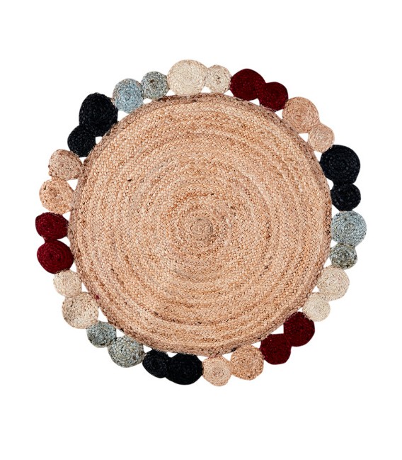 Tapis rond en corde Ø90 cm