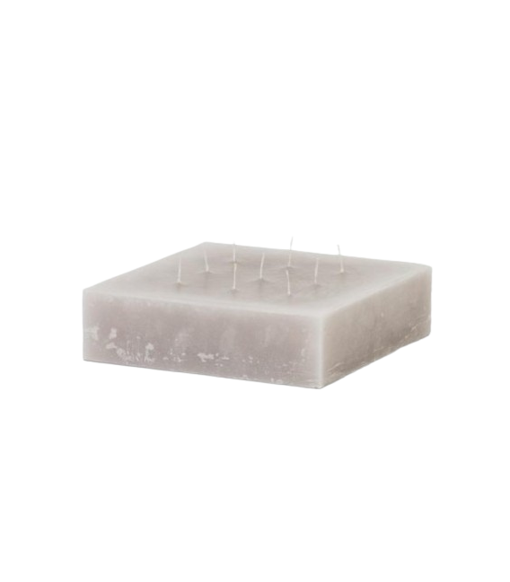 Bougie carrée 25 cm