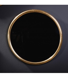 Miroir rond lezard