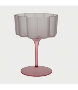 Verre à cocktail en verre PINK MIAMI