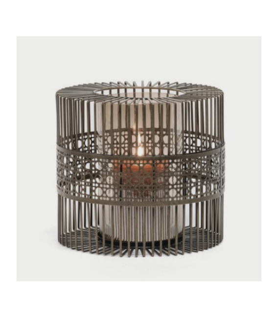 Photophore rétro chic en métal ARTDECO