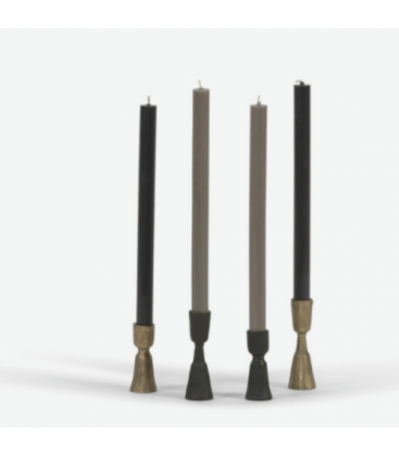 Bougeoir pour chandelle en laiton
