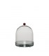 Cloche décorative Flora – Verre fumé ambre