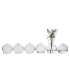 Vase de table 6 bulles Horizon