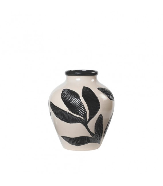 Vase en céramique peinte à la main