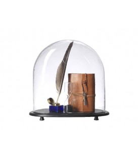 Cloche en verre avec socle PACIFIC