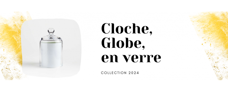Cloches, vases et décoration en verre 